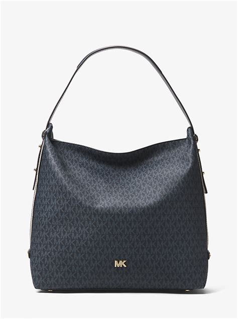 michael kors tasche griffin|Griffin Large Logo Shoulder Bag .